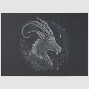 Un diseño de la serie Zodiaco 2 de papel de seda