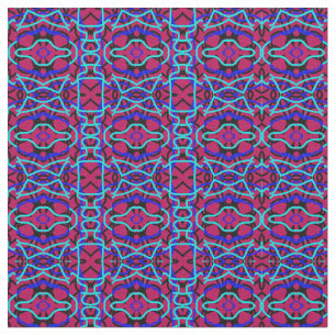 Un diseño de patrón de impresión de tela multicolo