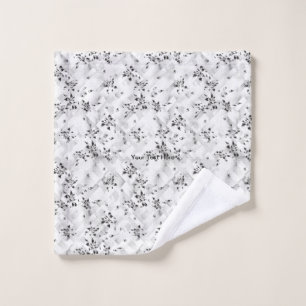 Un diseño elegante en blanco y negro lleno de esti