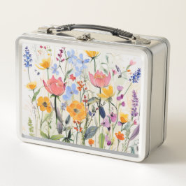 Un diseño floral caprichoso, flores silvestres