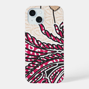 Un diseño paisajístico decorativo con un rojo inte