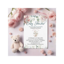 Un dragón bebé va camino a la invitación de Baby S