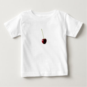 Un dulce bebé de cerezo puede bebé camiseta