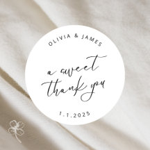 Un dulce gracias Pegatinas