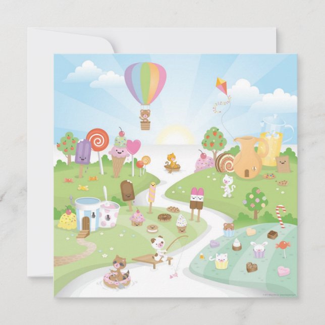 ¡Un dulce paraíso de verano! (Anverso)