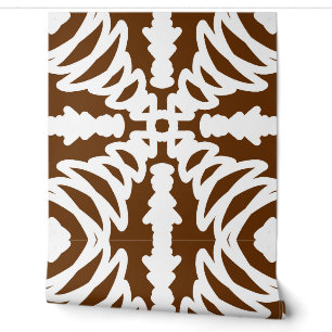 Un elegante papel pintado marrón de Ratti_Creative