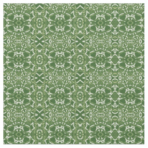 Un elegante patrón de tela clásico de color verde