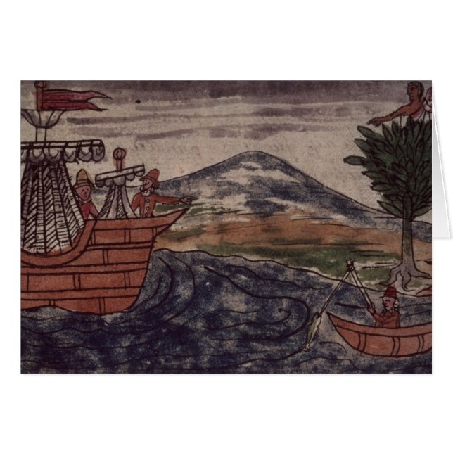 Un espía indio observa (Anverso (Horizontal))