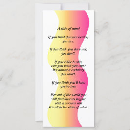 Un estado mental de tarjetas para rack