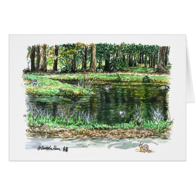 Un estanque para patos (Anverso (Horizontal))