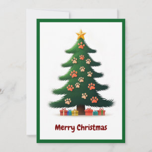 Un extraño árbol de Navidad moderno y verde