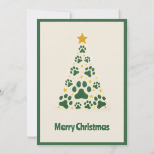 Un extraño árbol de Navidad moderno y verde