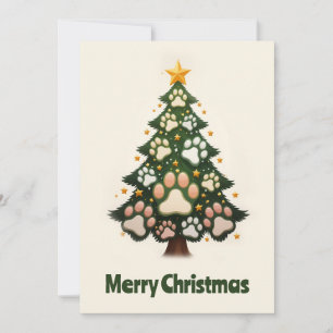 Un extraño árbol de Navidad moderno y verde
