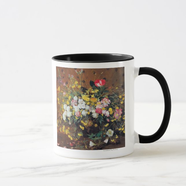 Un florero de la taza de las flores (Derecha)