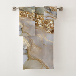 Un fondo de mármol blanco y oro lujoso