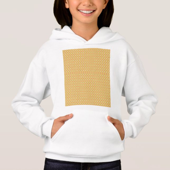 un fondo naranja y amarillo con círculos (Anverso)