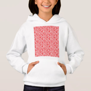 un fondo rojo y blanco con un patrón