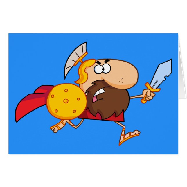 Un funcionamiento espartano del guerrero (Anverso (Horizontal))