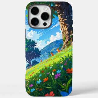 Un funda vibrante para iPhone 16 Pro Max