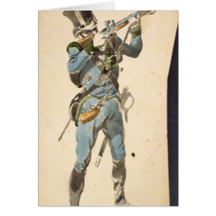 Un fusilero de los Jaegers austríacos