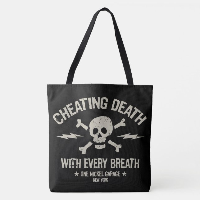 Un garaje de níquel / Bolsa de playa de la muerte  (Anverso)