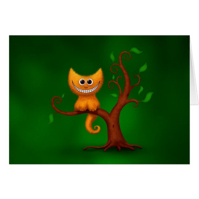 Un gatito de Cheshire (Anverso (Horizontal))