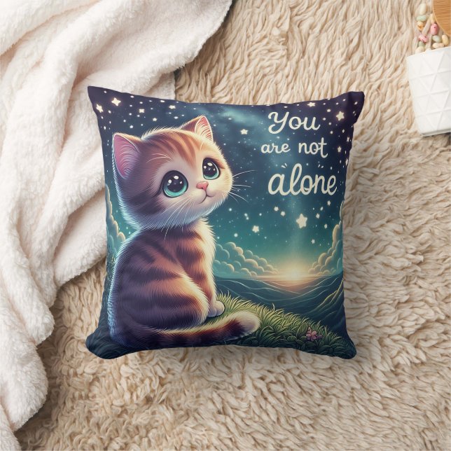 Un gatito lindo No eres la única almohada (Manta)