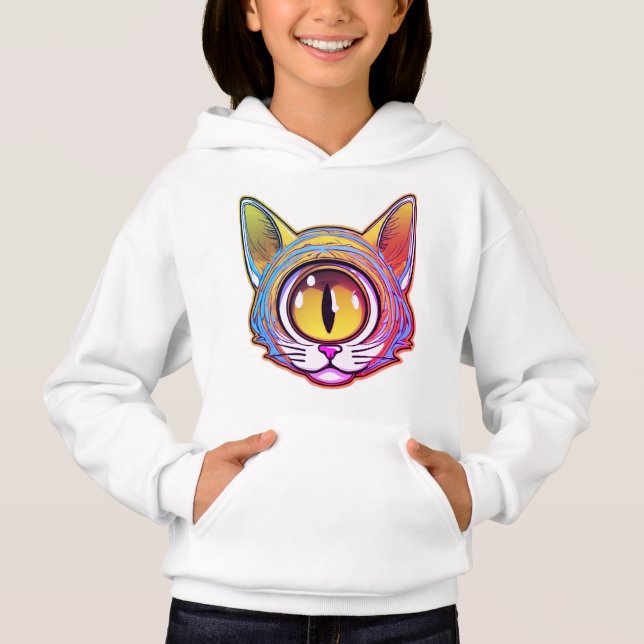 Un gato de ojos amarillos (Anverso)