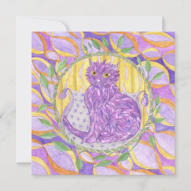 Un gato engrasado (Anverso)