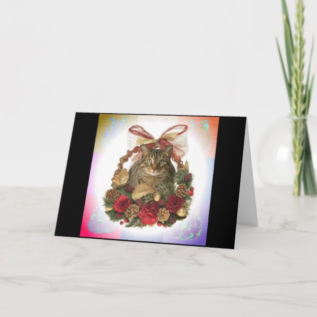 Un gato gordo Navidad (Anverso)