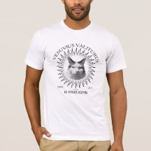 Un gato personalizado 9 vive una camiseta de un Ma