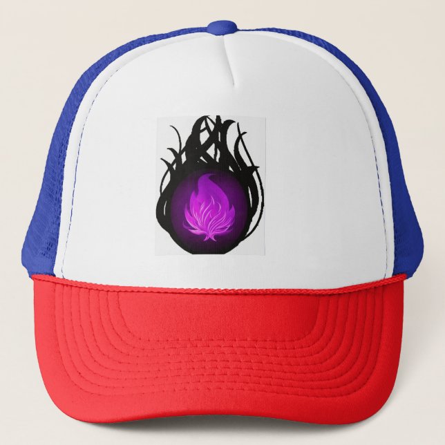 un gorra clásico y elegante con una corona florida (Anverso)