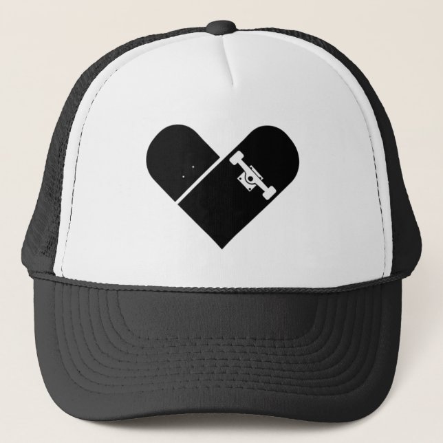Un gorra del patinador del amor (Anverso)