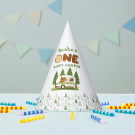 Un Gorra Fiesta de oso de camper feliz