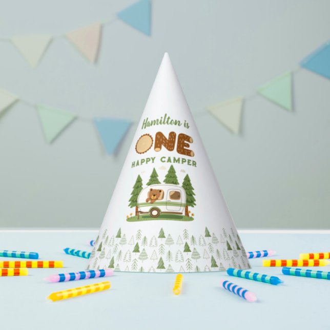 Un Gorra Fiesta de oso de camper feliz (Subido por el creador)