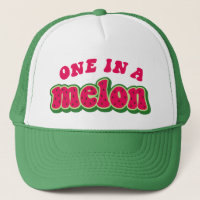 Un gorro de sombrero de béisbol en Melón