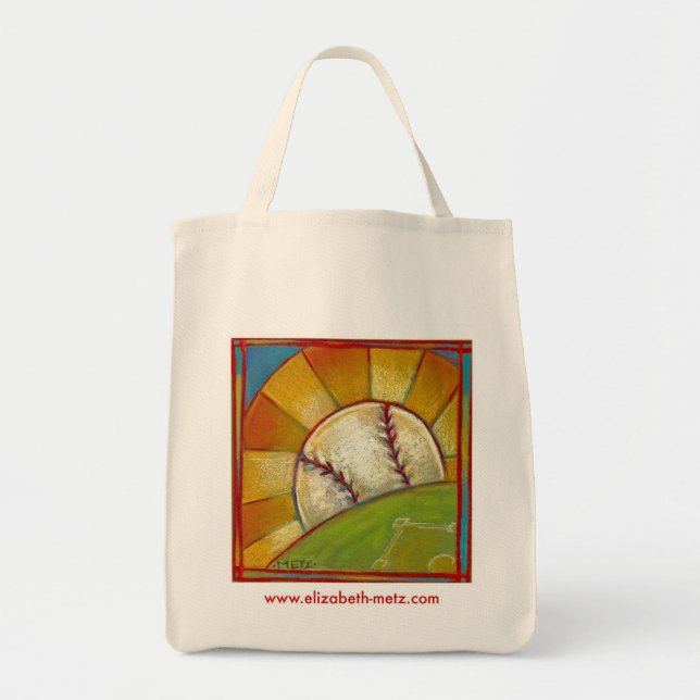 "Un gran día para la bolsa de asas del béisbol" (Frente)