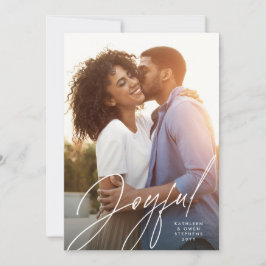 Un guion alegre y moderno, un Navidad con fotos ve