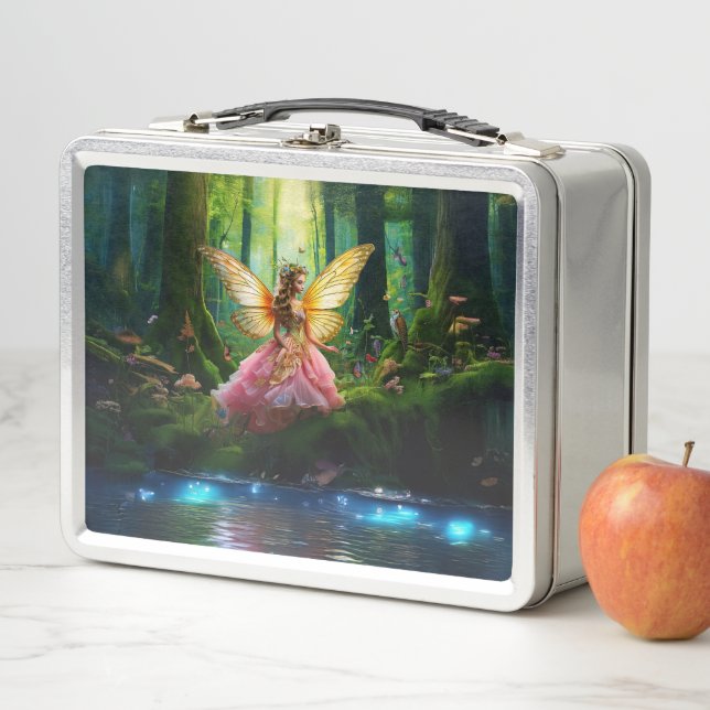 Un hada mágica en el bosque de bosques (In situ)