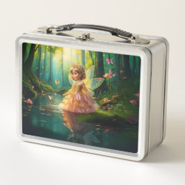 Un hada mágica en un estanque