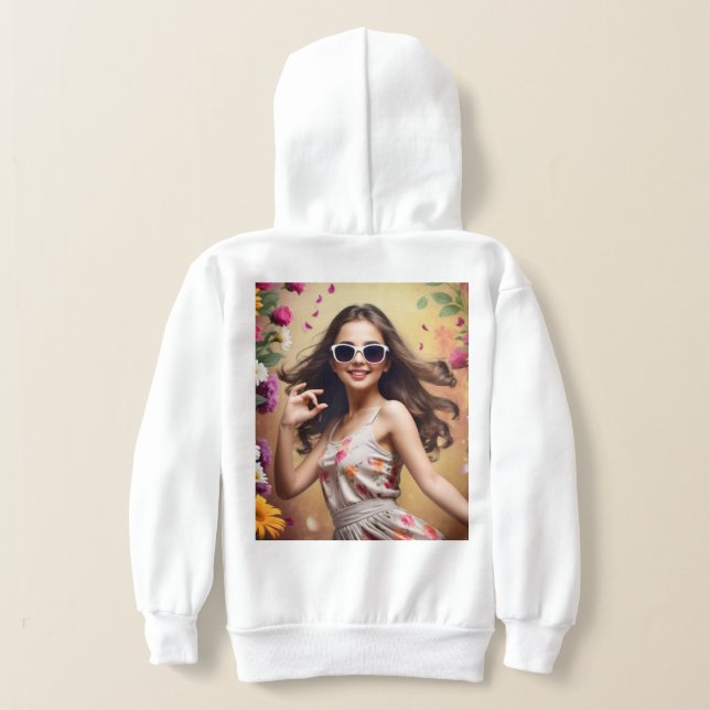 Un hermoso Chica bailarín con gafas de sol (Distribución Reverso )