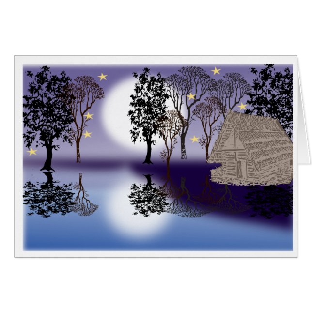 Un hermoso paisaje , (Anverso (Horizontal))