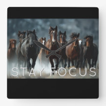 Un hermoso reloj de pared