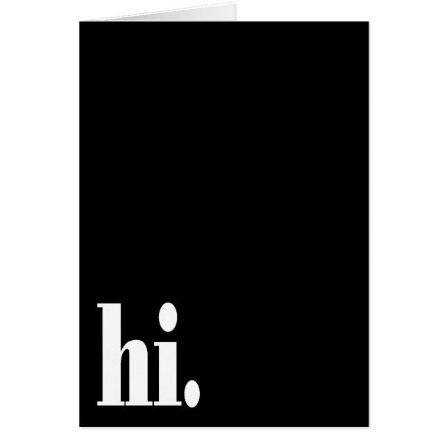 Un Hi Simple (Frente)