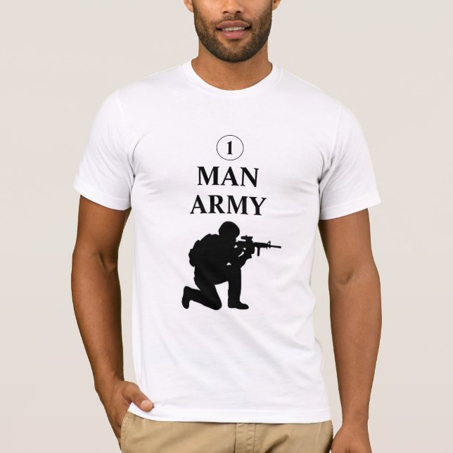 Un Hombre Armado Camiseta (Anverso)