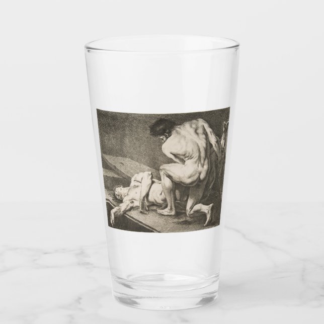 Un hombre levanta las piernas de otro hombre (Anverso)