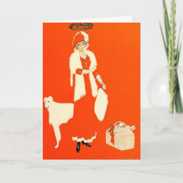 Un ilustracion 1911 de Navidad de Coles Phillips