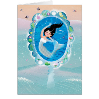 Un ilustracion agradable para las sirenas en la pl