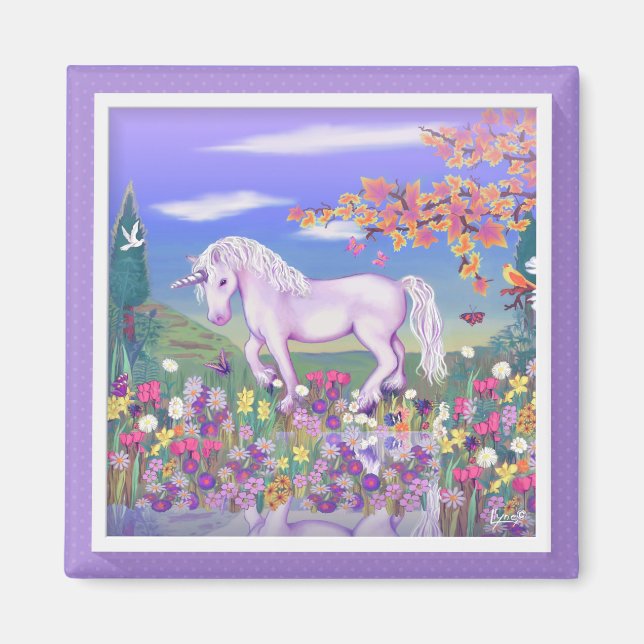 Un imán de paraíso morado (Frente)