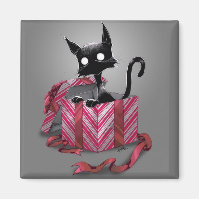 Un imán de regalo de Boo Kitty (Frente)